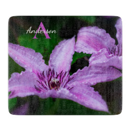 Paarse Clematis Snijplank