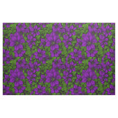 Paarse Clematis Stof (Yard (91,4 cm))