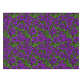 Paarse Clematis Tafelkleed (Voorkant (Horizontaal))