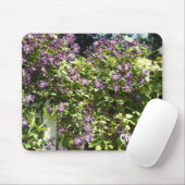 Paarse Clematis Tuin Muismat (Met muis)