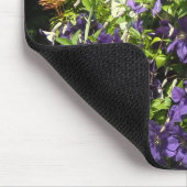 Paarse Clematis Tuin Spreuk Muismat (Hoek)