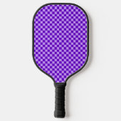 Paarse combinatiecontrolelijst met STaylor Pickleball Paddle (Achterkant)