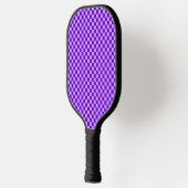 Paarse combinatiecontrolelijst met STaylor Pickleball Paddle (Links)