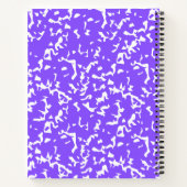 paarse compositie spiraal notitieboek (Achterkant)