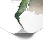 Paarse Coneflowers Art Print Poster (Hoek)