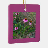 Paarse Coneflowers Ornament (Rechts)