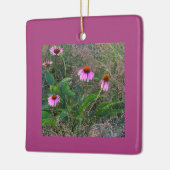 Paarse Coneflowers Ornament (Links)
