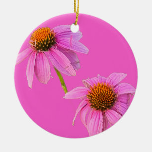 Paarse Coneflowers Ornament