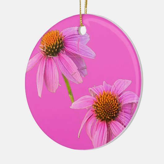 Paarse Coneflowers Ornament (Links)