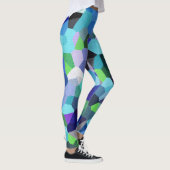 Paarse Confetti Blues Leggings (Rechts)