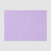 Paarse Confetti Verjaardags Tissuepapier (Voorkant)