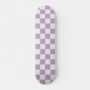 Paarse controle, Checkerboard Patroon, Gecontrolee Persoonlijk Skateboard