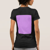 Paarse controleurs t-shirt (Achterkant)