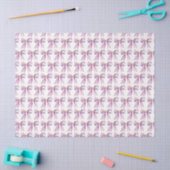 Paarse Coquette Strik Tissuepapier (Craft)