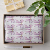 Paarse Coquette Strik Tissuepapier (Geschenk)