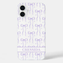 Paarse Coquette Strikken met Monogram