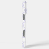 Paarse Coquette Watercolor Strikken Case-Mate iPhone Case (Achterkant / Rechts)