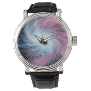 PAARSE COSMOS-horloge Horloge