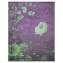  Paarse & Cream Bloemen Scrapbook Papier