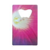 Paarse creditcard Fles Open Creditkaart Flessenopener (Achterkant)