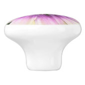 Paarse crèmefluitknop keramische knop (Zijkant)