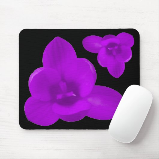 Paarse Crocus Mousepad Muismat (Met muis)