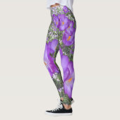 Paarse Crocuses Spring Flowers Leggings (Links)