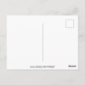 Paarse Crow, kleurrijke achtergrond Briefkaart (Achterkant)