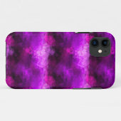 Paarse Crystals Case-Mate iPhone Case (Achterkant (horizontaal))