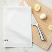Paarse Cupcake Kat Art-Deco Douane Handdoeken (Quarter Fold)