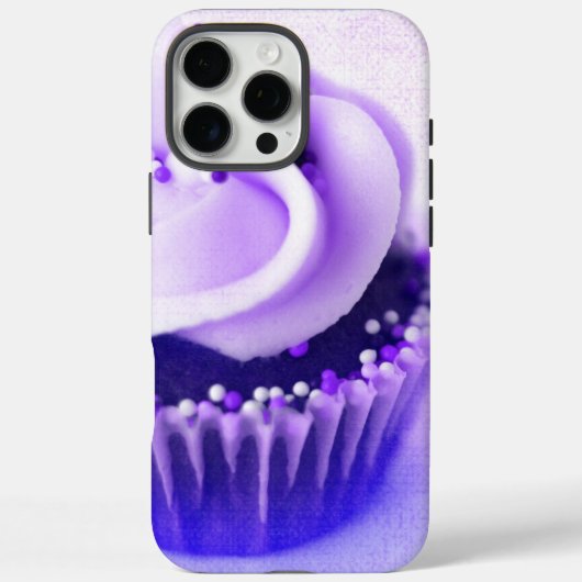 Paarse  Cupcake Sprinkles Case-Mate iPhone Case (Achterkant)