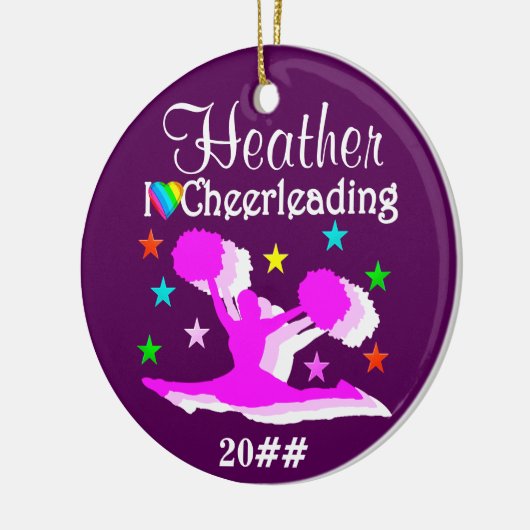  PAARSE CUSTOM CHEERLEADER ORNAMENT (Links)