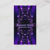 Paarse cybercircuits Visitekaartje 2 (Voorkant)
