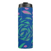 Paarse Cypress Botanische thermische getumblers Thermosbeker (Voorkant)