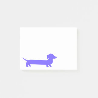 Paarse Dachshond Schattige Doxie Post-it® Notes