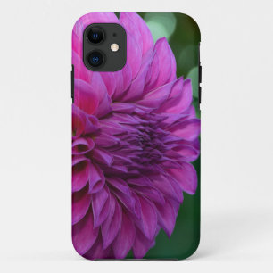 Paarse dahlia Case-Mate iPhone case
