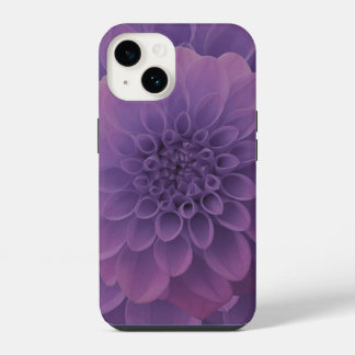 Paarse Dahlia iPhone 14 Hoesje