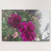 Paarse Dahlia, San Mateo Legpuzzel (Horizontaal)