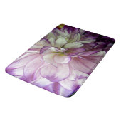 Paarse Dahlias Design Bath Mat (Gekanteld)