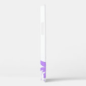 Paarse Daisies op White Case-Mate iPhone Case (Achterkant / Rechts)