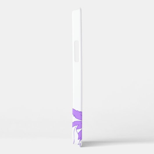 Paarse Daisies op White Case-Mate iPhone Case (Achterkant / Rechts)