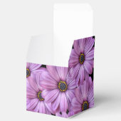 Paarse Daisy 2-inch feestvieren Bedankdoosjes (Geopend)