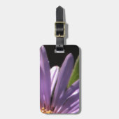 Paarse Daisy Bagagelabel (Voorkant verticaal)