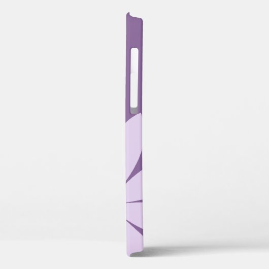 Paarse Daisy Case-Mate iPhone Case (Achterkant / Links)