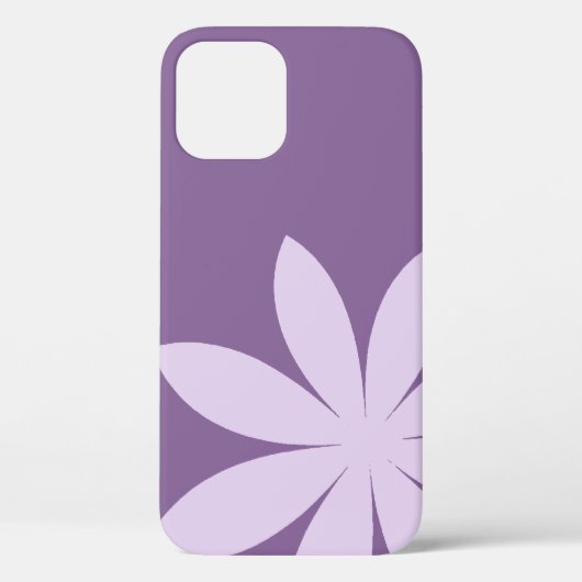 Paarse Daisy Case-Mate iPhone Case (Achterkant)