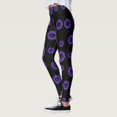Paarse Daisy..Epilepsie Leggings (Links)
