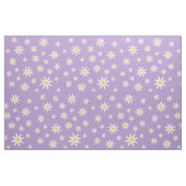 Paarse Daisy Fabric Stof (Yard (91,4 cm))