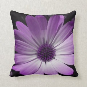 Paarse Daisy Flower Pillow Kussen