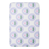 Paarse Daisy Flower Teen Kinder Slaapkamer Schatti Badmat (Voorkant Verticaal)