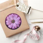 Paarse Daisy Stickers (Geschenken)